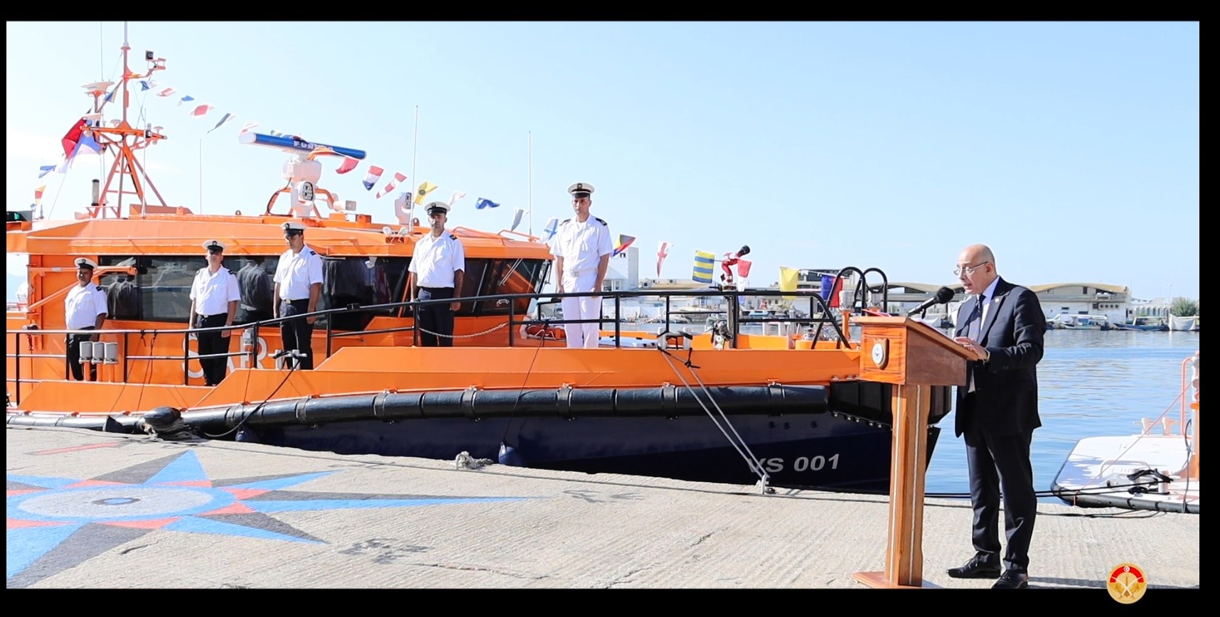 موكب دخول طوافتين حيز الخدمة موكب دخول طوافتين حيز الخدمة