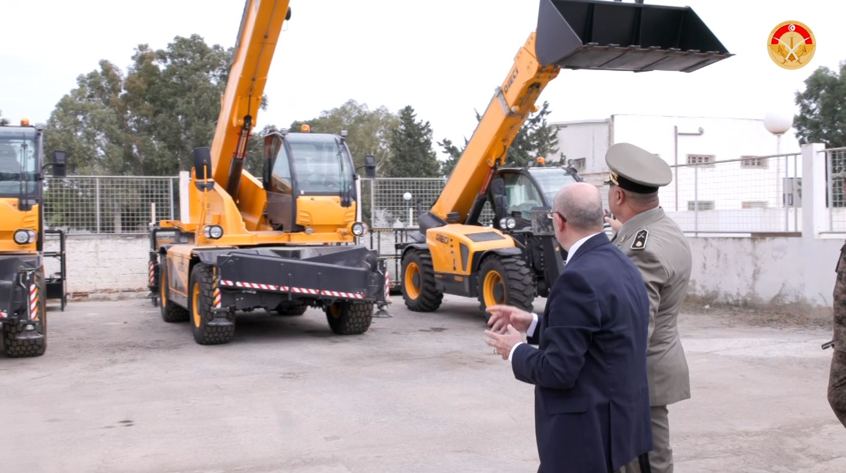 زيارة الإدارة العامة للأشغال